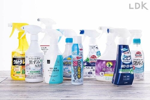 普段使い用、泡スプレーのトイレ洗剤をテスト トイレ洗剤おすすめ イメージ
