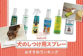 【2025年】犬のしつけ用スプレーのおすすめランキング。LDKがいたずら防止用の人気商品を比較