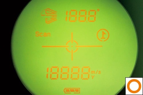 液晶・文字の見えやすさ ゴルフ用レーザー距離計おすすめ イメージ
