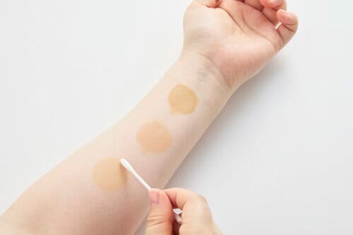 テスト3:崩れにくさ コンシーラーおすすめ イメージ