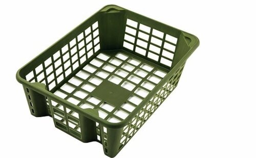 ダイソー:積み重ねできる収納バスケット:カゴ