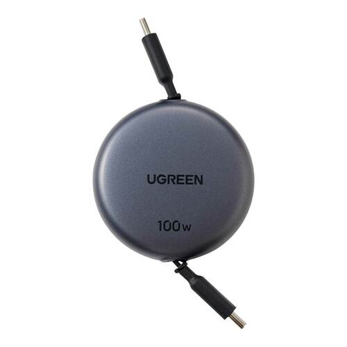 USB Type-Cケーブルおすすめ UGREEN  Nexode 巻き取り式 USB-Cケーブル(100W) イメージ