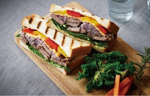 おすすめレシピ:牛ヒレサンド イメージ