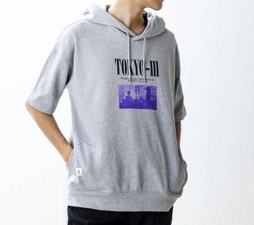 夏場の着こなしは厳しい「オーバーサイズパーカ　EVANGELION2」 イメージ2