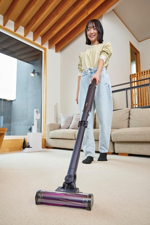 ゴミ収集ドック付きなら本体のゴミ捨てが不要に! ドック付きスティック掃除機おすすめ イメージ2