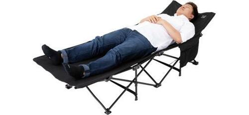 ごろ寝はここ！キャプテンスタッグ「キャンピングベッド」 イメージ2