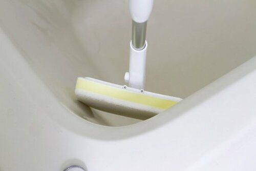 ブラシを使わないのは「形」に理由があるんです!