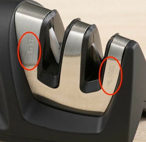 本体の表示が見にくい 包丁研ぎ器・シャープナーおすすめ イメージ