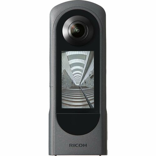 大型タッチパネル搭載で操作性がさらに向上！ リコー「RICOH THETA X」 イメージ