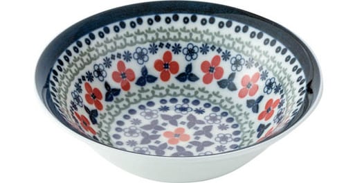 セリア:プレート:フラワーリング柄:100均:百均:100円