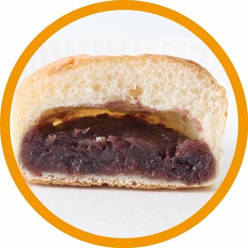 オーケーの食品おすすめ オーケー つぶあんぱん(薄皮) 4個入 イメージ2