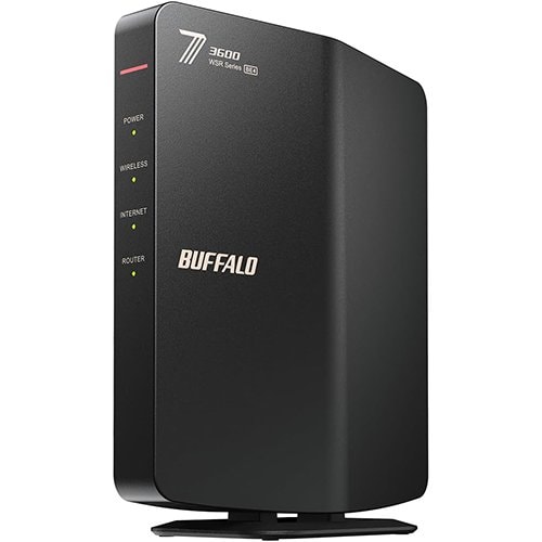 Wi-Fi 7ルーターおすすめ バッファロー WSR3600BE4P-BK イメージ1