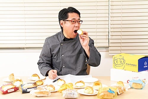 テスト項目2:生地の味わい(満点30点) シュークリームおすすめ イメージ