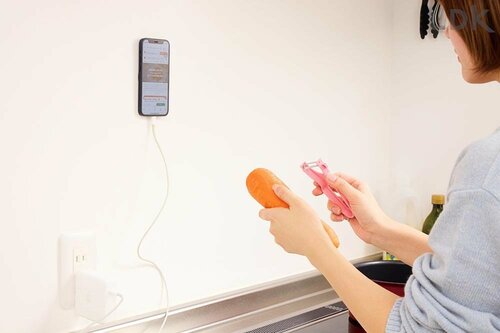 グレーで存在感が薄いけどしっかりつく イメージ2