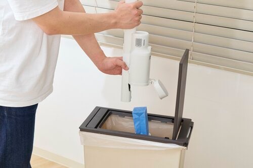 ②お手入れのラクさ 紙パック式コードレス掃除機おすすめ イメージ