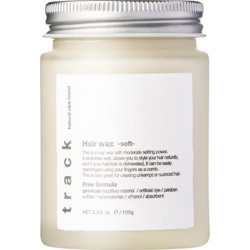ヘアワックス、スタイリング剤おすすめ track Hair wax soft イメージ