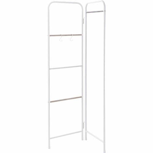 ハンガーラックおすすめ アイリスオーヤマ ハンガーラック コンパクト スタイルハンガー 折りたたみタイプ 省スペース PI-O150 イメージ