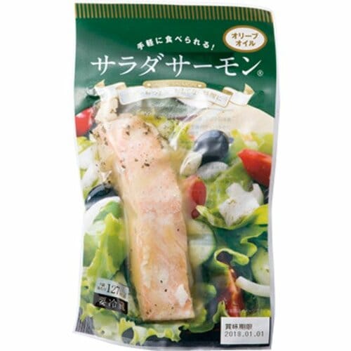 松岡水産:サラダサーモン:オリーブオイル