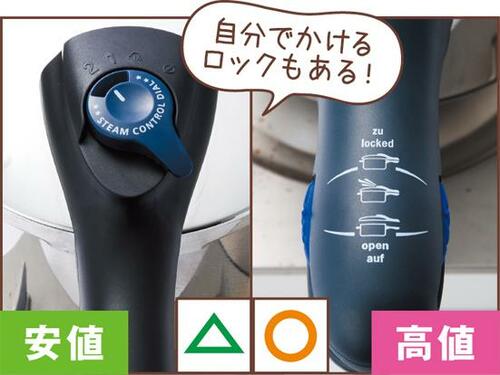 ［1位］フィスラー「ビタクイック」：ワンプッシュで簡単にフタをロックできて安心！ イメージ4