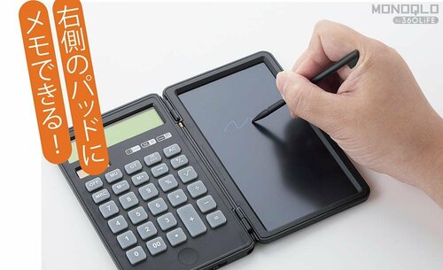 Good Priceの理由:付属タッチペンでメモれる! 電卓付きメモパッドおすすめ イメージ