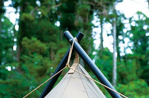 ［ポイント③］自立しやすいので設営も簡単 イメージ