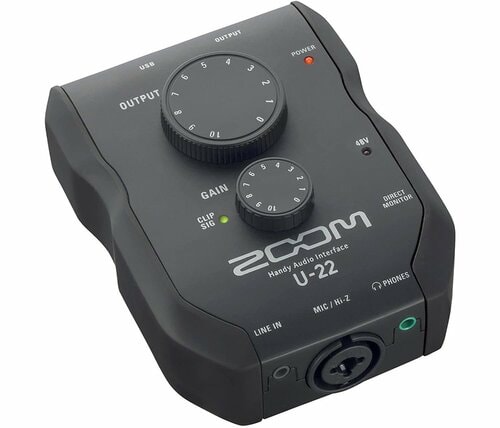 ZOOM「U-22 オーディオインターフェイス」