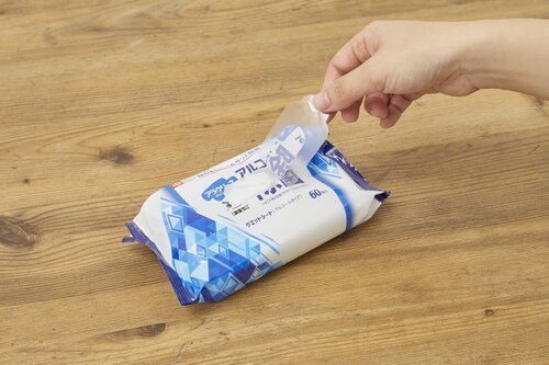 取り出しやすさ ウェットティッシュおすすめ イメージ