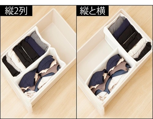 2.セリアの不織布ケースは高さも調整できてフィッツとフィット! イメージ2