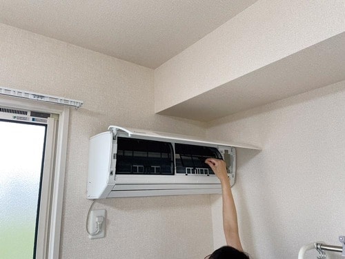 節電ワザ1:フィルターにホコリがついたらとる