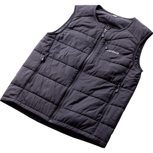 インナーダウンおすすめ モンベル U.L サーマラップ ラウンドネックベスト イメージ1