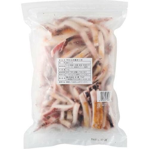 辻野:やわらか焼きいか:食品