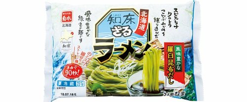 菊水:知床ざるラーメン:冷やし麺