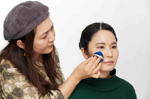 テスト1:仕上がり メイクパフおすすめ イメージ