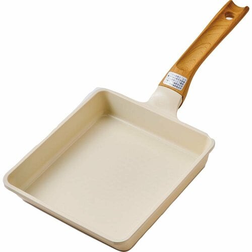 卵焼き器・卵焼きフライパンおすすめ ナンセンジャパン 軽くて使いやすいセラミックエッグパン イメージ