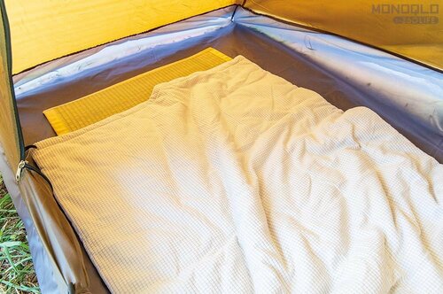 肌触りがよく快眠できる ワークマンのおすすめキャンプグッズおすすめ イメージ2