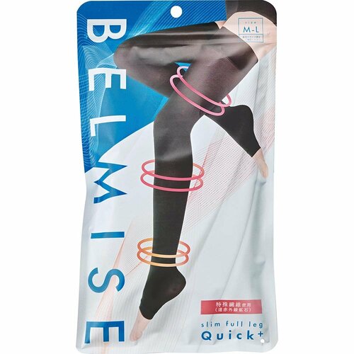 着圧ソックスおすすめ ベルミス スリムフルレッグ Quick+ イメージ2