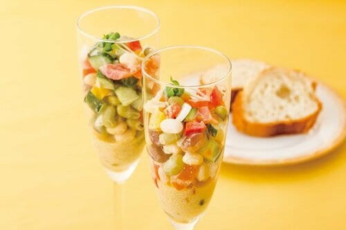 コリコリした歯ごたえにやみつき発芽大豆サラダビューティー イメージ