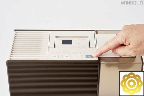 【操作性】スイッチが押しやすい 寝室用加湿器おすすめ イメージ