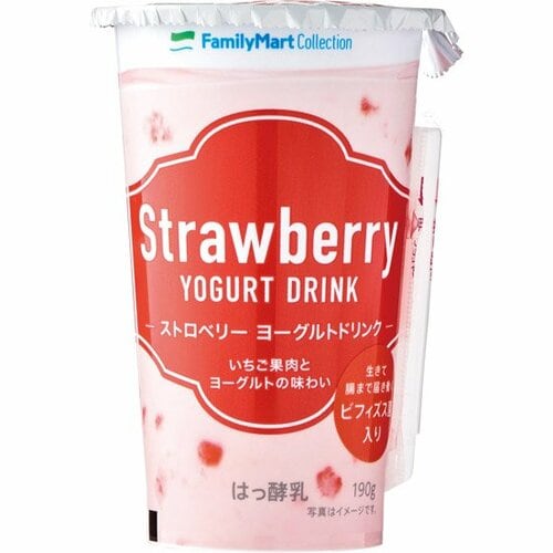 ストロベリー:ヨーグルトドリンク 190g