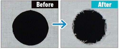 <生地傷み>ほつれは少なめで他製品と同等の評価。標準コースならそれほど傷まない ドラム式洗濯機おすすめ イメージ