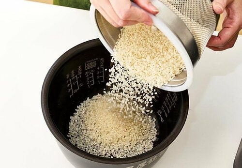 4：スタートボタンを押して終わったら炊飯へ 精米器おすすめ イメージ