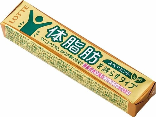 ロッテ「マイニチケアガム<体脂肪を減らすタイプ >」
