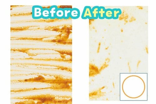 【油汚れ】少しこすればラクに落ちる 食器用泡スプレーおすすめ イメージ