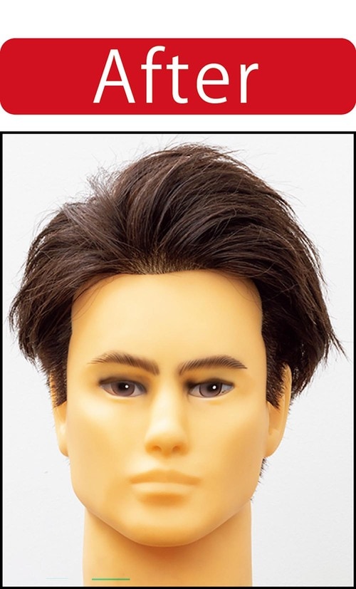 【キープ力】毛束はふんわり残る メンズヘアワックスおすすめ イメージ2