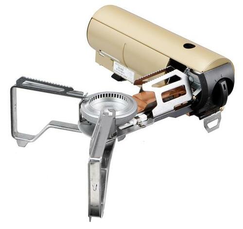 コンパクトに収まるスノーピーク「HOME&CAMPバーナー」 イメージ