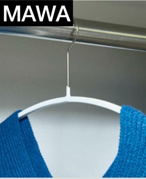 肩がとがりにくいのは優秀なヤツ！MAWAとそっくりのハンガー イメージ4