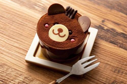 子どもに大人気チョコケーキかわいいくまちゃん