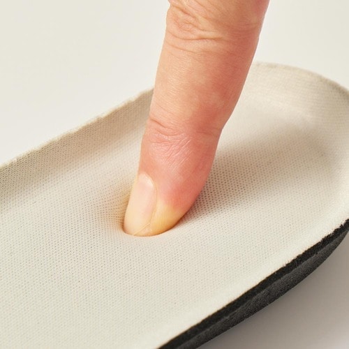 【MUJIのココがイイ！】中敷きがふかふかではき心地快適 無印良品ファッション　おすすめ イメージ