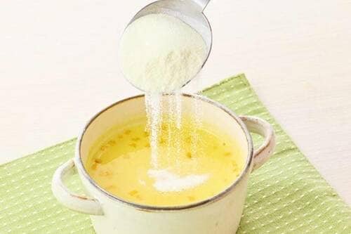 とろみのあるポタージュとも相性がいい 高たんぱく食品おすすめ イメージ