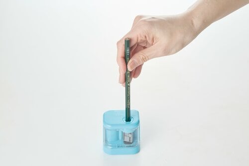 挿している限り削り続ける 電動鉛筆削りおすすめ イメージ